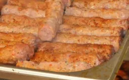 Przepis na kebabki - mielone wałeczki